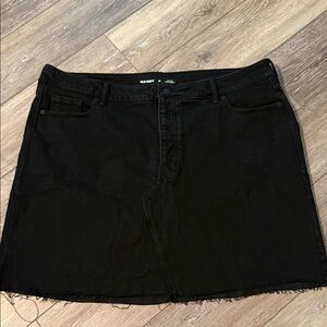 Old Navy Black Mini Skirt